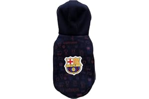 CYPBRANDS FC Barcelona SU-01M-BC Dog Sweatshirt, Size M