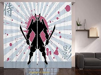 Amazon Com Living Room Bedroom Window Drapes Rod Pocket Curtain