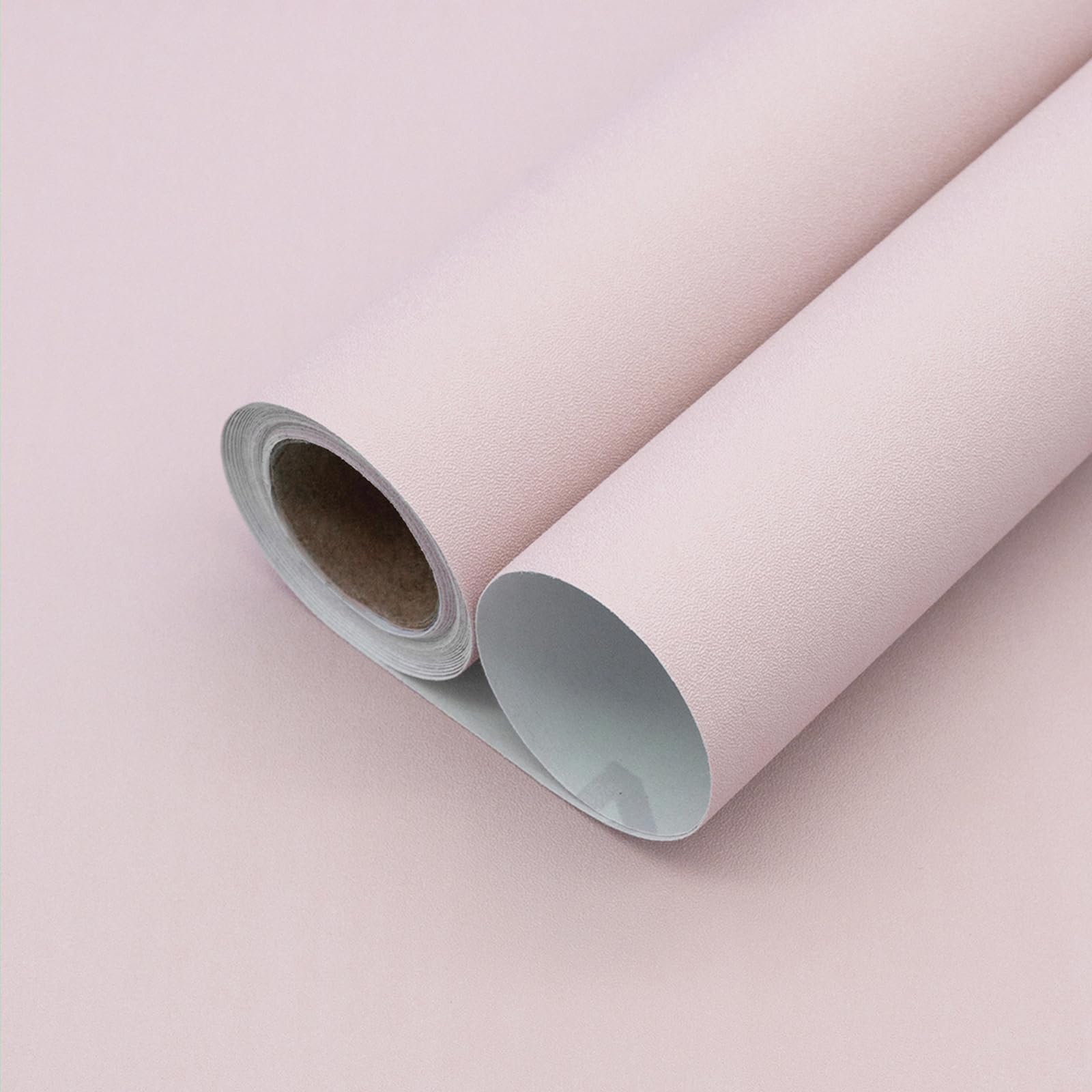 Photo 1 of Yancorp 16"x120" Matte Pink Contact Papaer Peel and Stick Wallpaper Vinyl Wrap Countertop Wallpapers Waterproof for Cabinets Drawers Bedroom Kitchen Self-Adhesive Wallpaper