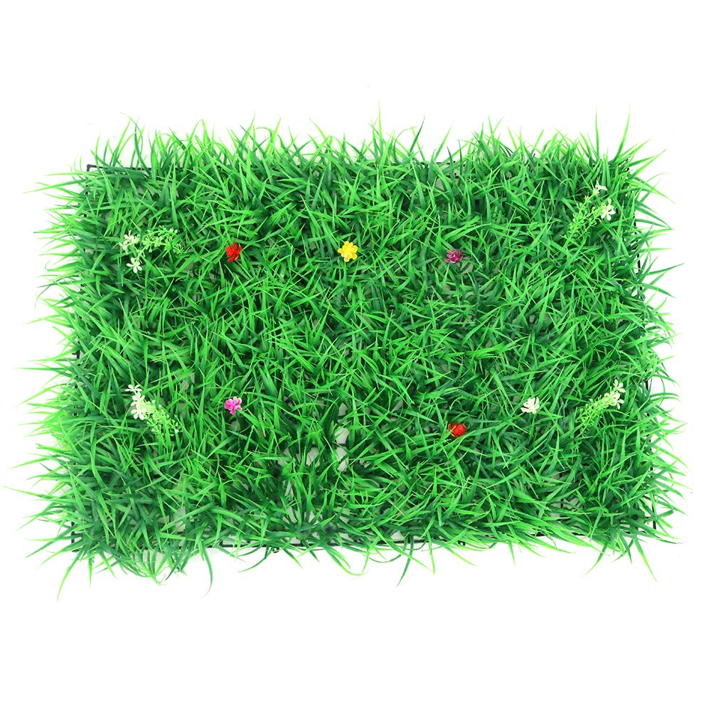 Shiwaki 60x40cm (23.62"x15.75") Green plant wall simulation plant wall home decoration background flower wall-flower seedlings