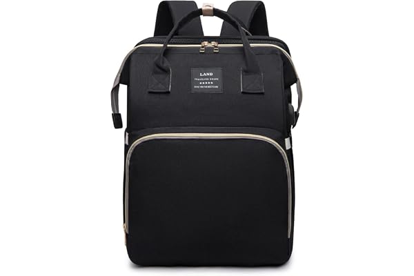 Diaper Bag Backpack,Baby Diaper Bag with Portable Diaper Pad