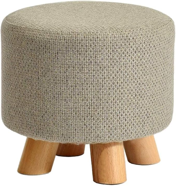 Amazon.de: COOYT Fußschemel Massivholz-Fußschemel Robuster runder