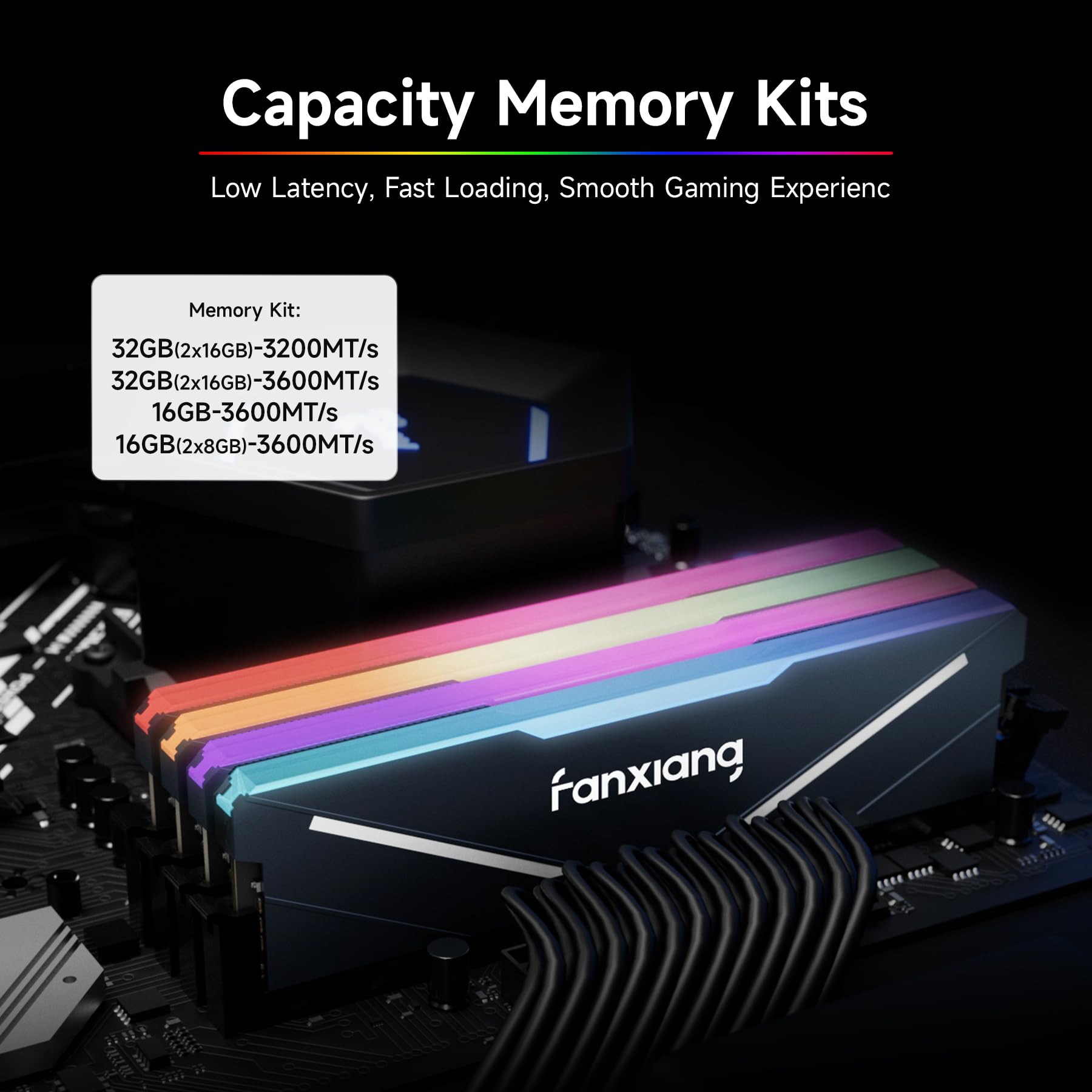 Mua Fanxiang RGB DDR4 RAM 32GB (2x16GB) 3200MHz CL16, Intel XMP 