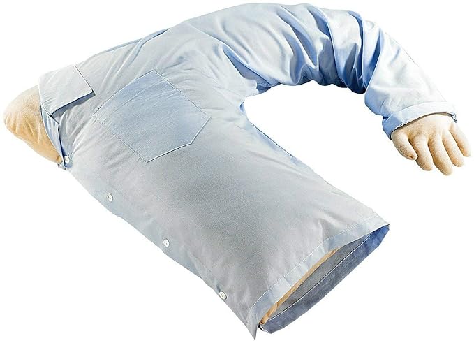 Monsterzeug Boyfriend Kissen mit Armen, Single Kuschelkissen Mann, Schulter Ersatzkissen, Hug Stützkissen, Seitenschläferkiss