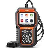 OBD2 Scanner Diagnostic Scan Tool with Solution Car Code Reader Reset Tools Check Engine Light SCAN Tool Car Accessories Read Fix Clear Car Vehicle Fault Codes for Cars 1996+ OBD II Scanner
