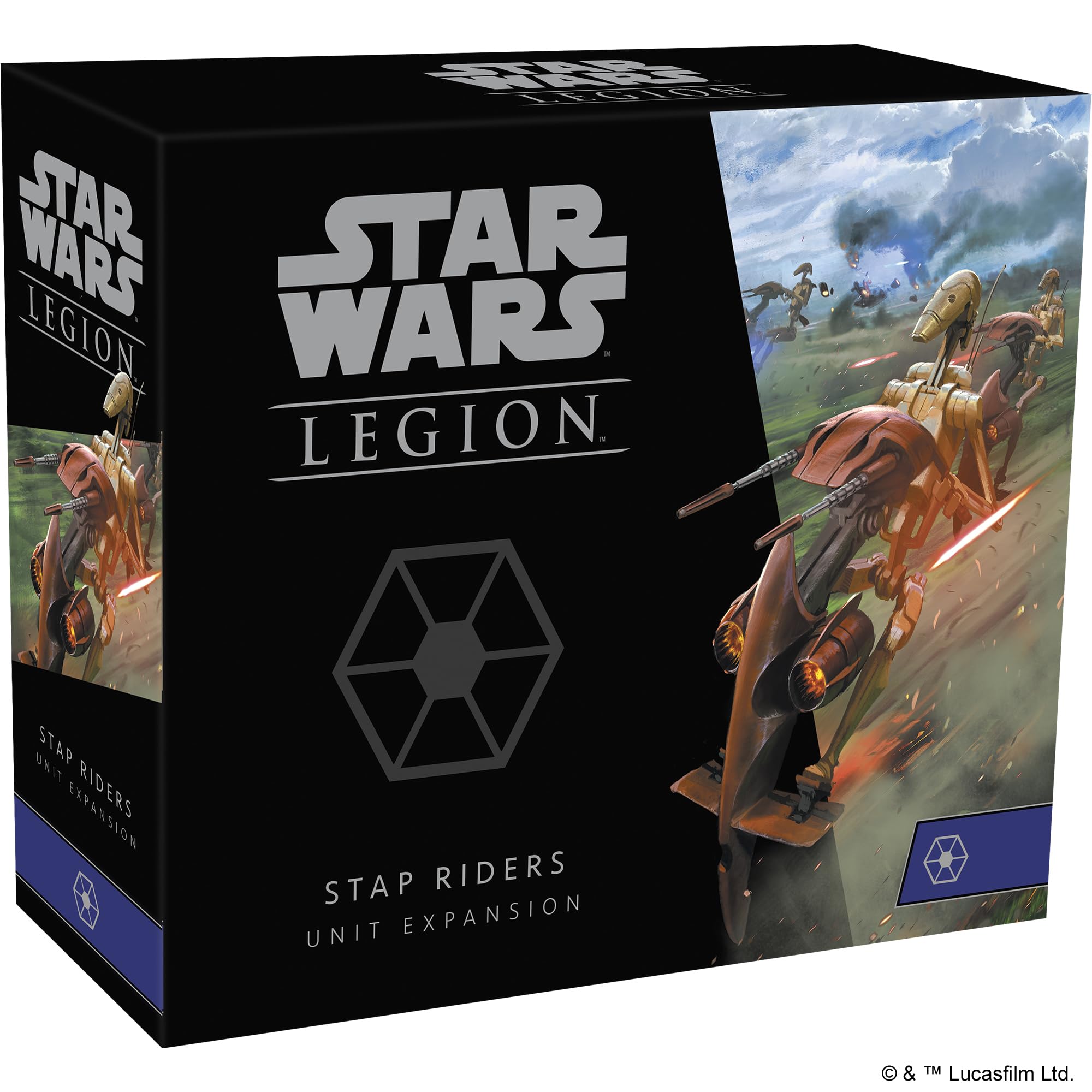 Atomic Mass Games | Star Wars Legion: Separatist Alliance Expansions: STAP Riders Unit, Unit Expansion, Miniatures Game, Ages 14+, 2 Players, 90 Minutes Playing Time