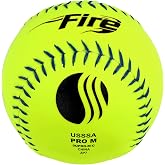 Baden Pro M Composite 12" USSSA Slowpitch Softballs (Dozen) | Fire Power Core .44/375