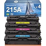 215A Toner Cartridges 4 Pack (with Chip) Compatible
