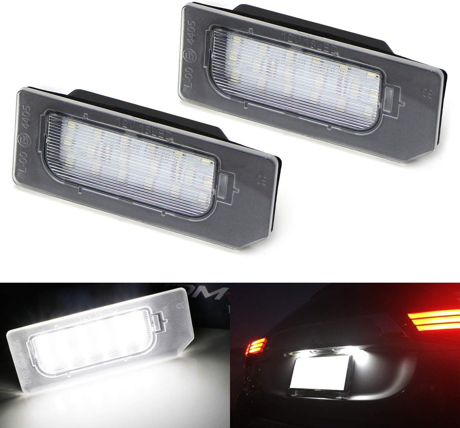 mitsubishi outlander license plate light