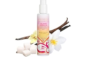 Pacifica Island Vanilla Hair Mist Perfume and Full Body Spray for Women - Fragrance Spray for A Mood-Lifting Experience, Paraben-Free, Clean Beauty No Alcohol, Vegan & Cruelty-Free, 6 oz oz