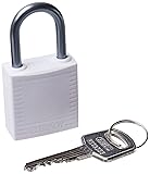 Brady 143162 Compact Safety Lock, White