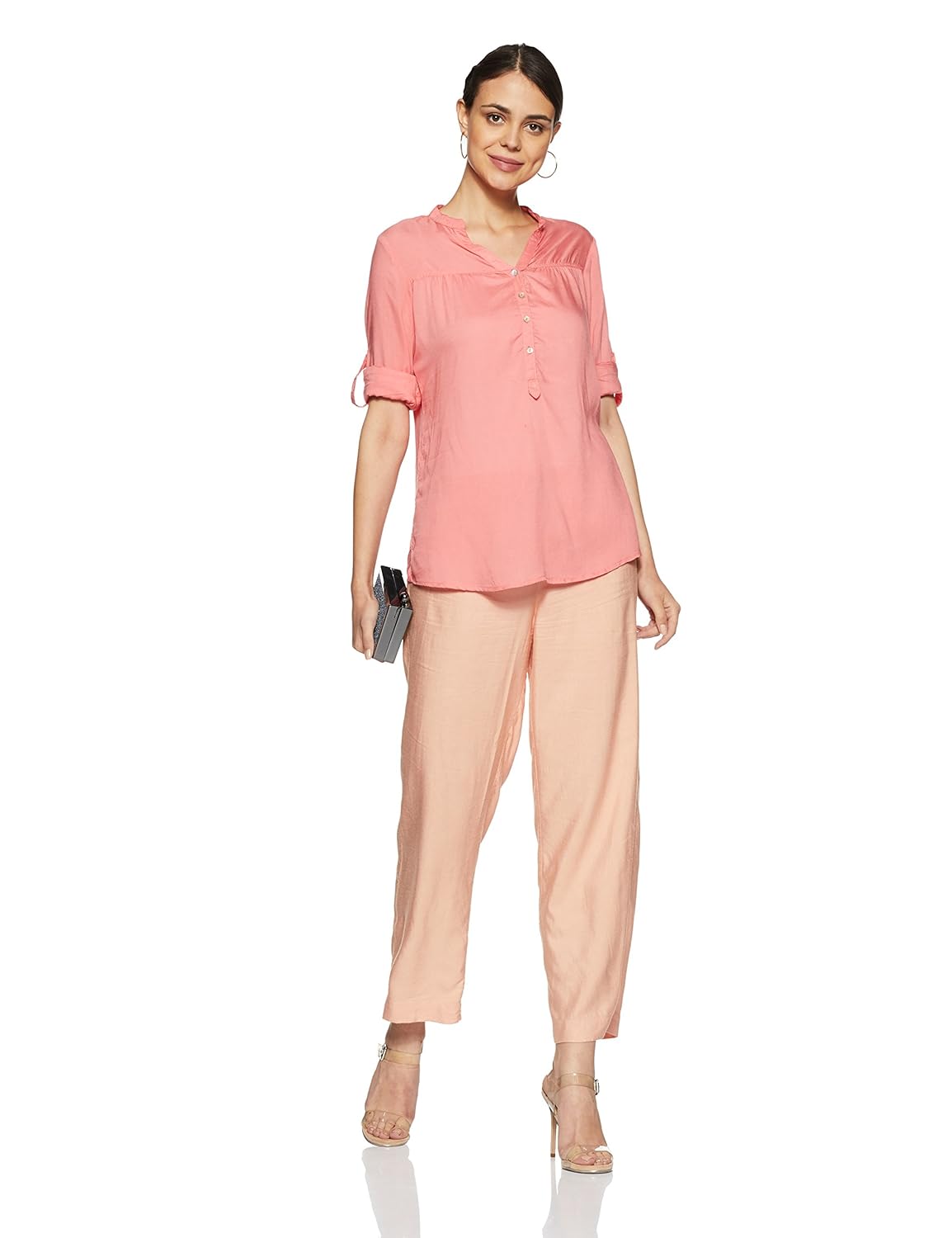 mustard women's tunic shirt