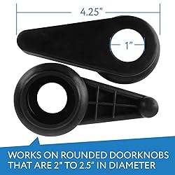 IMPRESA Two Pack Door Handle Extension, Soft