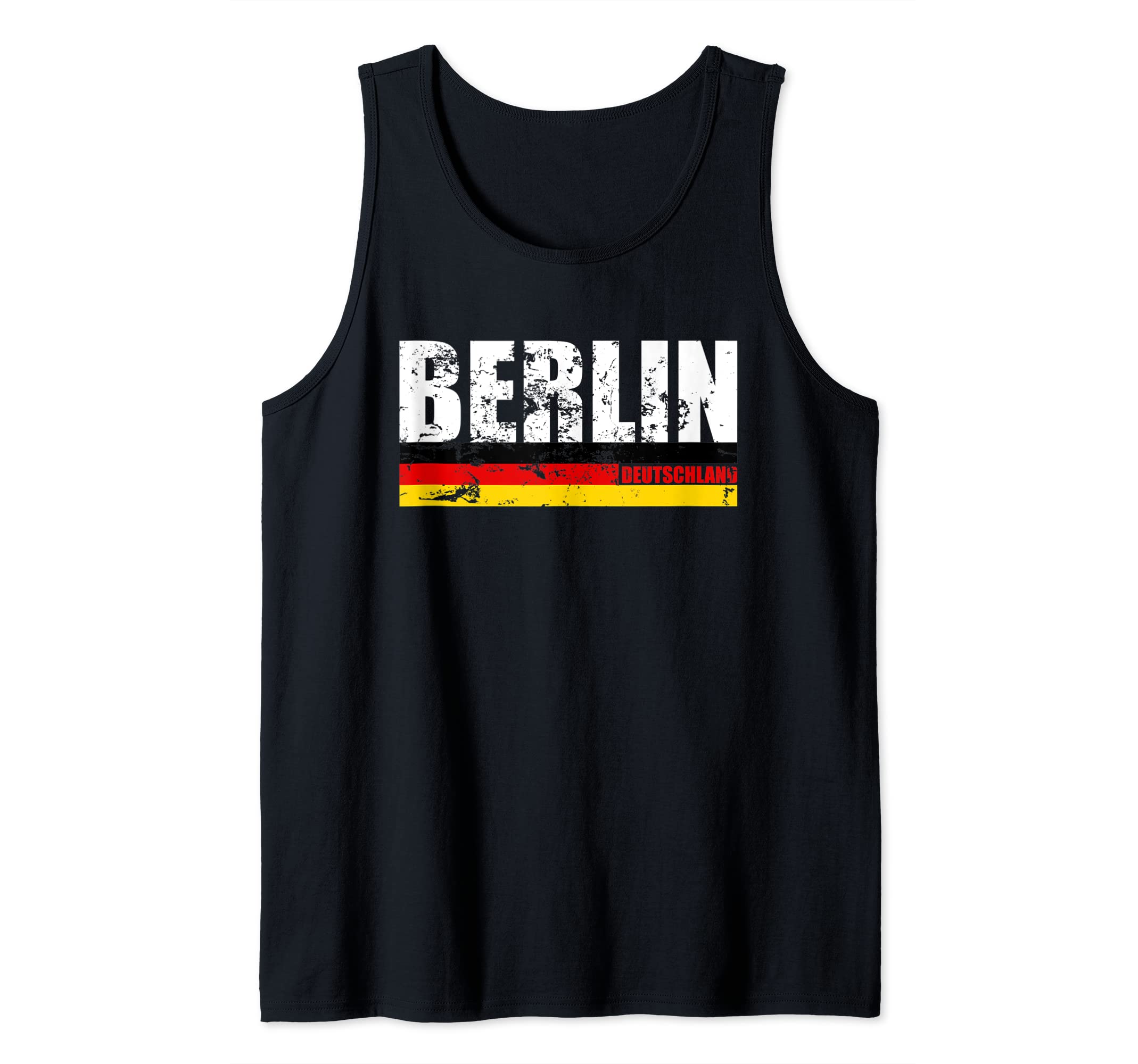 Berlin City Germany Flag - Deutschland Travel Souvenir Idea Tank Top