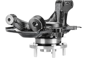 YOUXMOTO Front Left Steering Knuckle & Wheel Bearing Hub Assembly Fit for Toyota Camry 3.5L 2007-2011 (ONLY 3.5L), Fit for Lexus ES350 2007-2012,686-261 686261 LK043, Driver Side (Spline Quantity: 30)