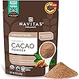 Navitas Organics Cacao Powder, Regenerative Organic Certified, Non-GMO, Fair Trade, Gluten-Free, 8oz. Bag, 15 Servings