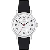 Miykon Nurse Watches for Men & Women - Analog Watch with Second Hand Nursing & Military Time - Second Hand Watch for Nursing with Soft Silicone Band - Ion Polished, Japan Quartz, Waterproof to 100ft
