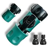 Boat Quick Connect Flush Kit Accessory Compatible with Sea-Doo, Kawasaki, Yamaha 4-Stroke Outboards, Universal Outboard hose quick connect flush adapter with Easy to use &amp; no leak &amp; With check valve
