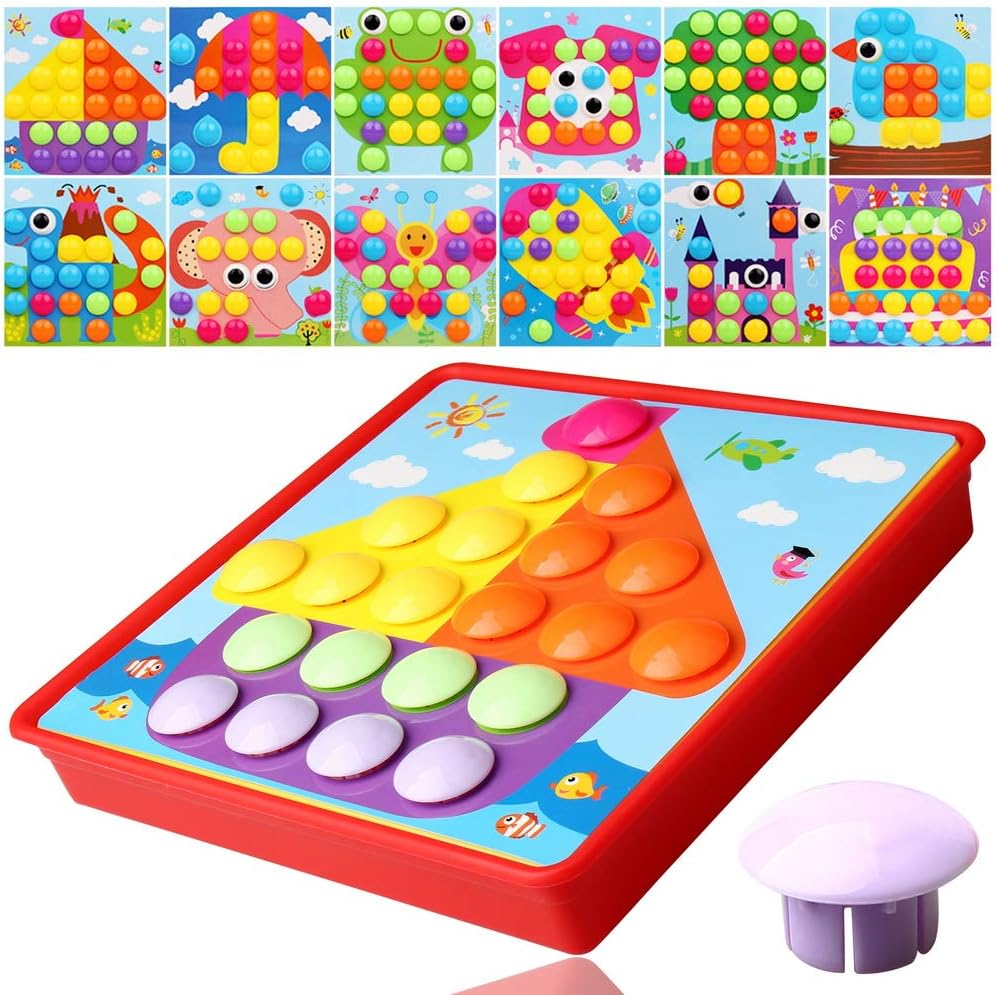pengxiaomei - Juego de Clavijas de Colores para niños: Amazon.es: Hogar