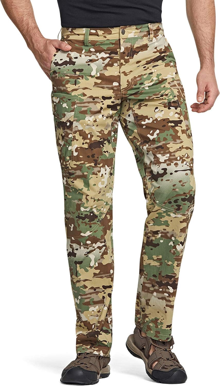 Buy CQR Men's Outdoor Adventure Rugged Pants Hiking Camping Stretch