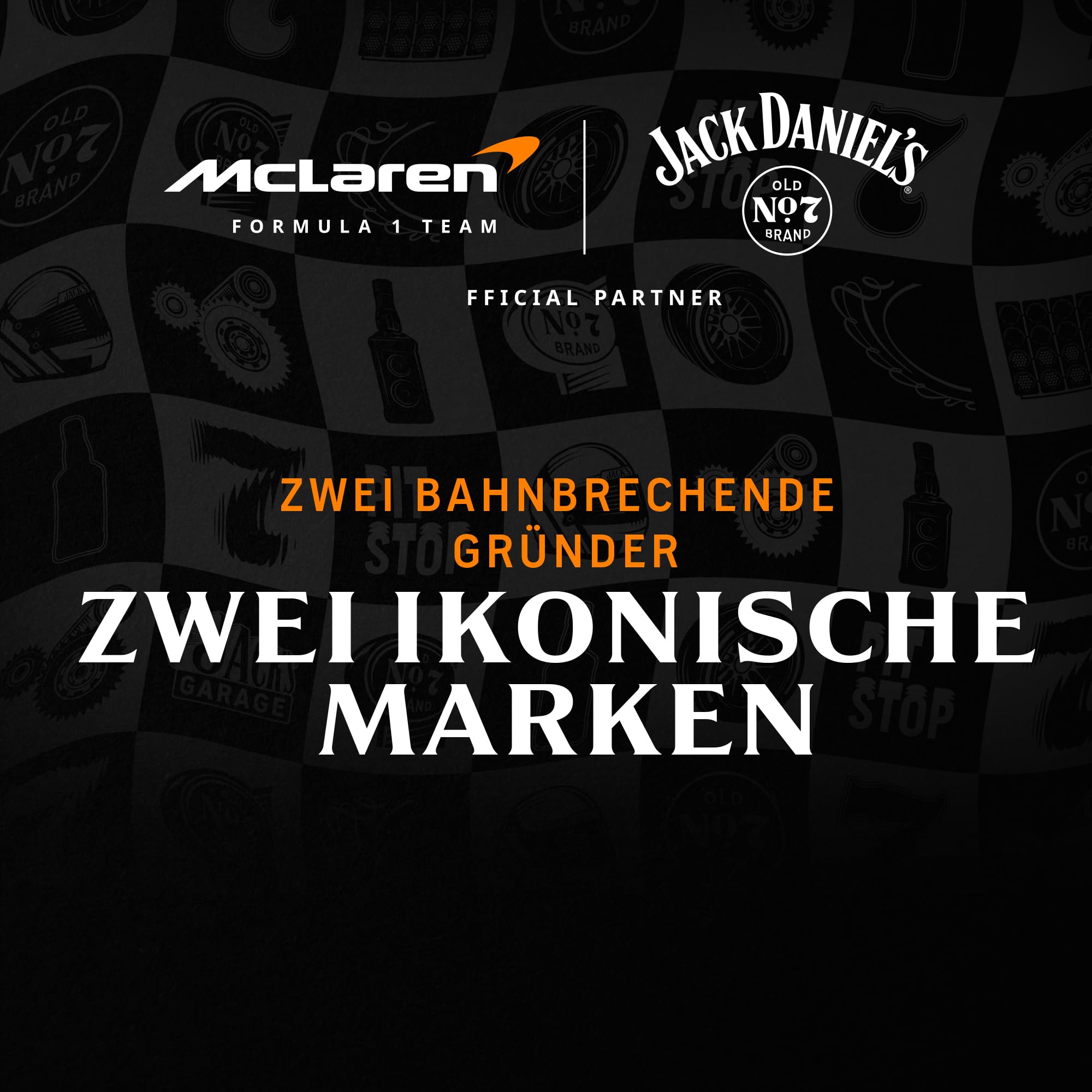 Jack Daniel's Old No.7 Tennessee Whiskey - McLaren Limited Edition 2024 - Inklusive Geschenkverpackung - zwei ikonische Marken, eine unverwechselbare Flasche -0.7L/40% Vol. 3