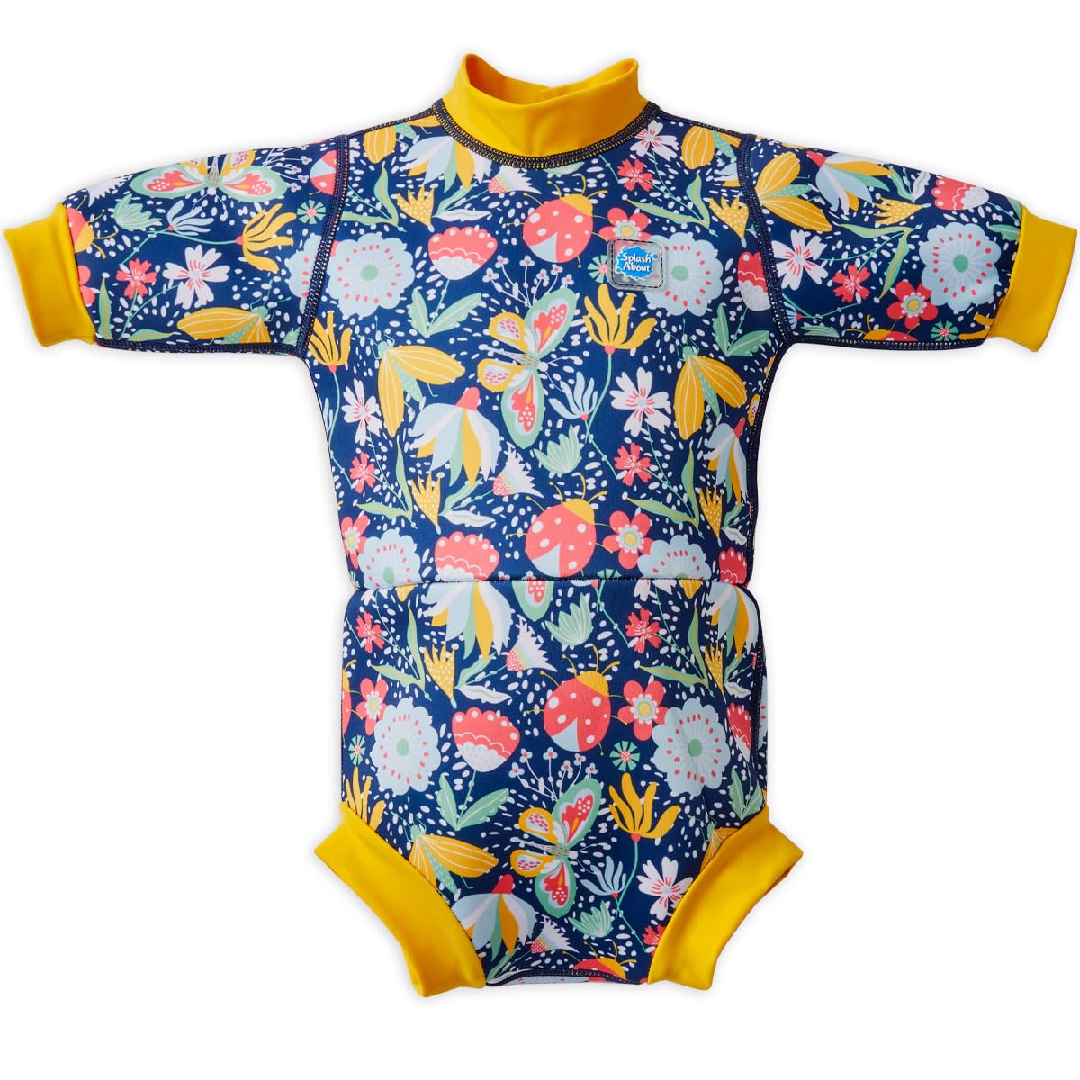 Splash About Happy Nappy Wetsuit, Garden Delight, 6-14 Months