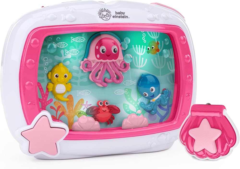 Baby Einstein Sea Dreams Soother Sleep Machine Pink with Remote