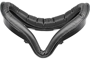 RITAMMI VR Facial Interface Bracket PU Leather Foam Face Pad Replacement Protective Lens Cover for Oculus Quest 2 VR Headsets Comfortable Sweat-Proof