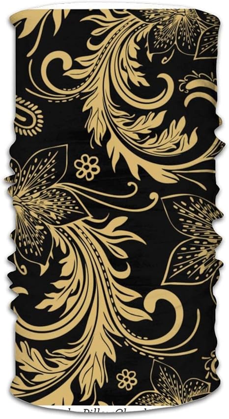 bandana schwarz gold