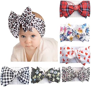 leopard headband baby