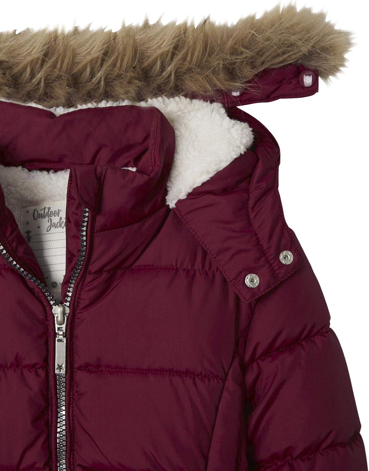 doudoune fille avec ceinture