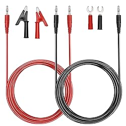 Sumnacon 4 in 1 Banana Plug Alligator Clip Pure