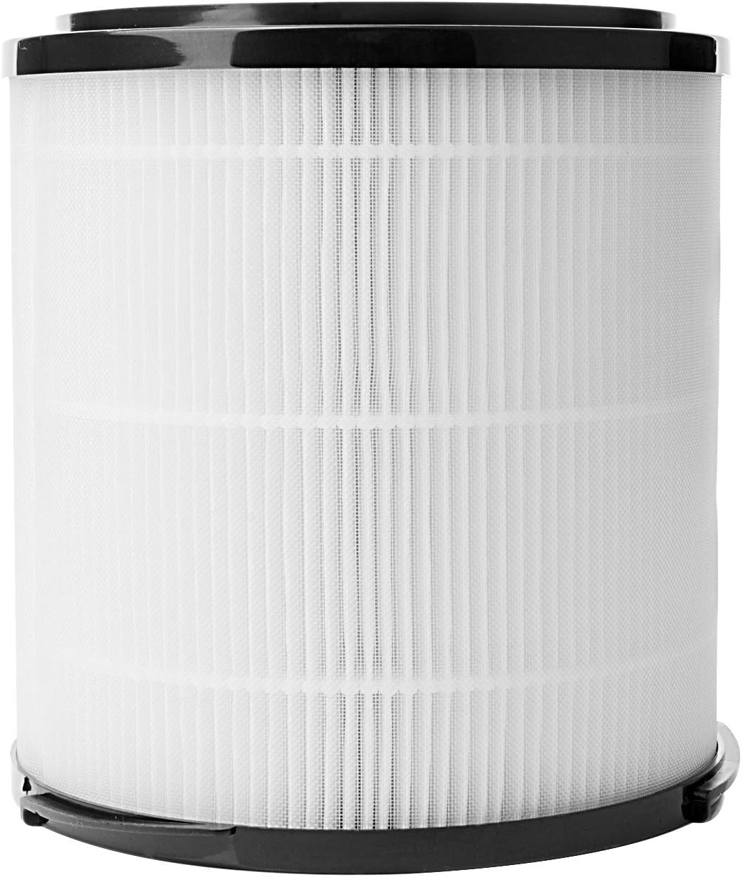Croztek True HEPA Filter Replacement of 5-in-1 Air Purifier HEPA Replacement Filters HEPA H13 Filter for Allergies and Pets, Smokers, Odors, Smoke, Mold, Dust, Germs, Large Room 500 sq ft. - Black