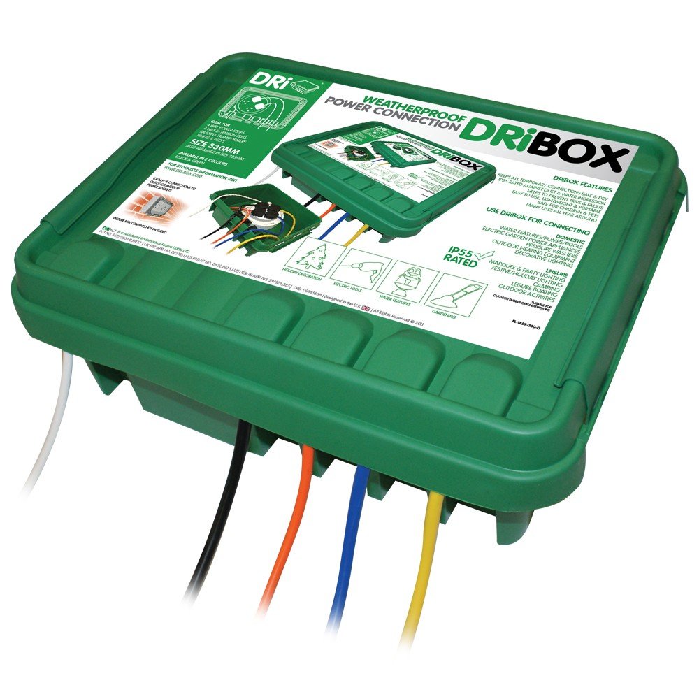 Large FL1859330 Weatherproof Connection Box Green Edition Amazon.co