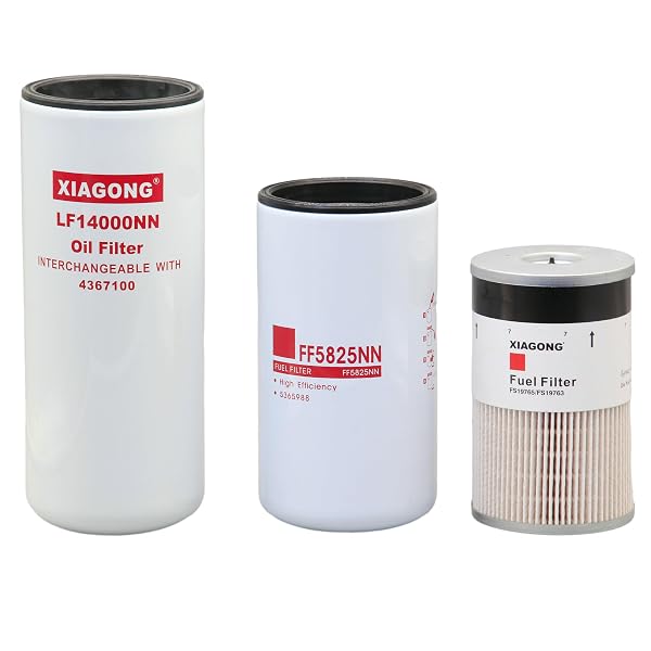 OIL CHANGE KIT LF14000NN FF5825NN FS19765 COMPATIBLE WITH...
