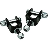 Sootim Rear Lower Shock Relocation Brackets Kit LSM-125-500(2pcs) | Compatible with 1982-2002 GM F/G-Bo Lower Rear Shock Relocation Mounting Brackets(Grade8) Enhanced vehicle suspension system