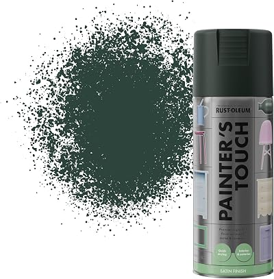 Rust-Oleum Painter's Touch 400ml Oxford Green Satin Spray Paint Aerosol