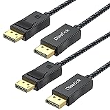 DisplayPort Cable 6ft 2 Pack, DP 1.2 Display Port
