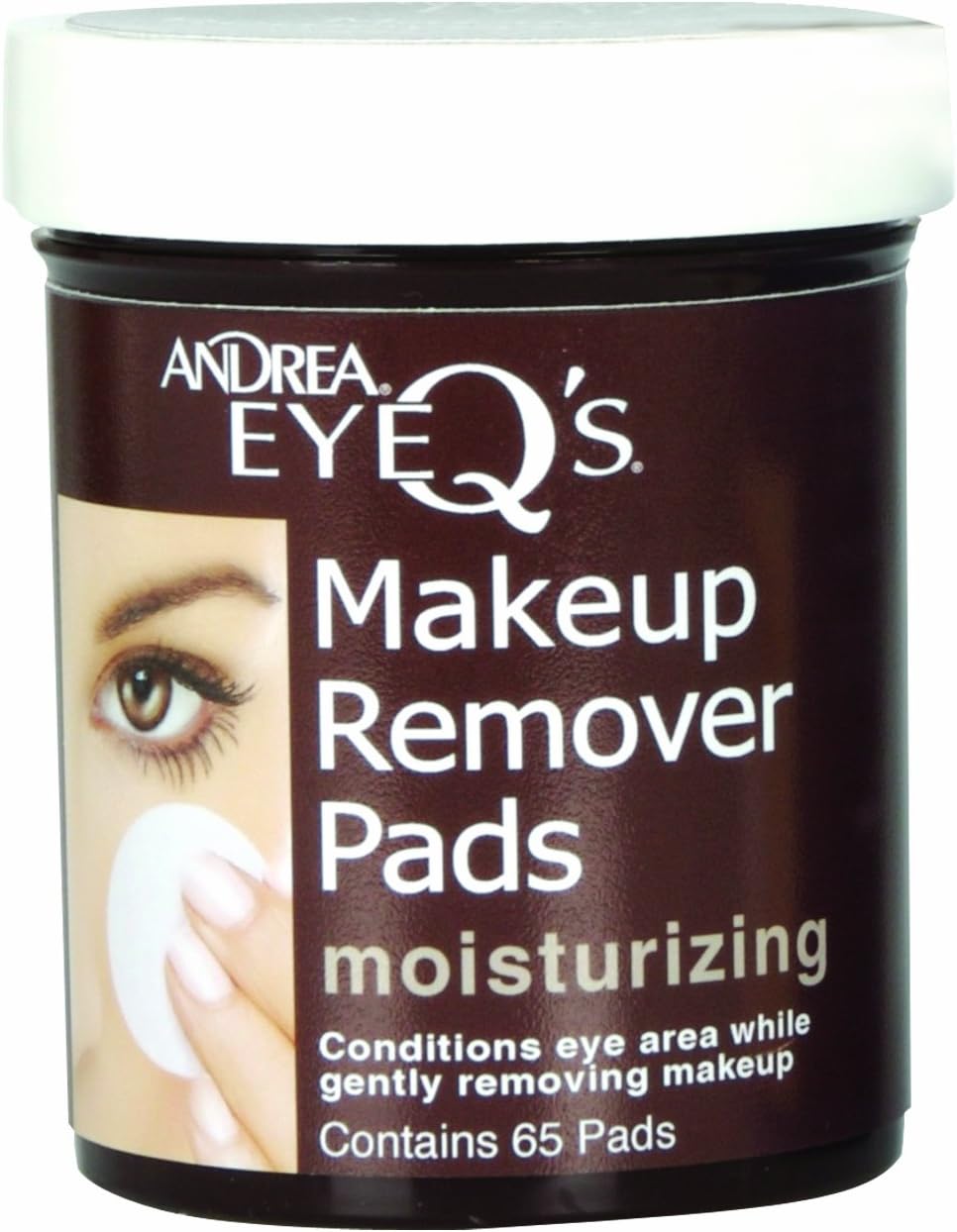 Andrea Eye Q's Moisturizing Eye Makeup Remover Pads, 65Count (Pack of 3) Amazon.ca Beauty