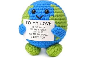 JETTRYRAN Anniversary I Love You Valentine Christmas Birthday Gifts for Women Men Gifts for Him Her Boyfriend Husband Girlfriend Wife Couple Romantic Wedding Ideas Earth Day Home Decor You are The World