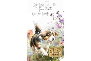 Pocket Calendar 2024-2025 for Purse: Small Size 2 Year Monthly Planner for Dog Lovers, 24 Month Agenda & Schedule Organizer with Holidays and ... and Organized, and Carry Cuteness Anywhere!