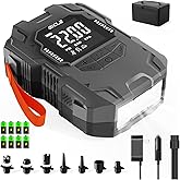 GICLE Rechargeable Paddle Board SUP Pump 22PSI, 59.2Wh Battery for 4 SUPs, Dual Stage Inflation&Auto-Off Deflation, DC12V Pow