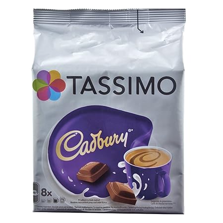 Tassimo Cadbury Kakaospezialität, Kakao, Schokolade, Kapsel, 8 T-Discs/Portionen