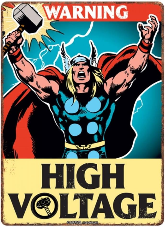 A5 Tin Sign Small - Marvel (Thor)