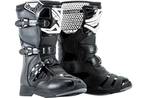 Fly Racing Unisex Youth Fly Maverik MX Boots (Black, Size 3)