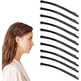 Large Bobby Pins, 60 Pcs Metal Jumbo Bobby Pin Curved Hair Pins for Women Girls Thick Hair