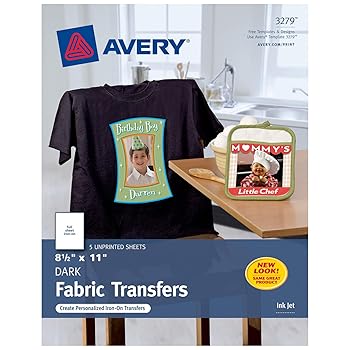 Avery 3279 Printable Heat Transfer Paper