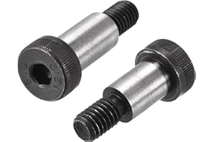 uxcell Alloy Steel Hexagon Socket Head Shoulder Screws Bolts, 3/4" Shoulder Length, 1/2" Shoulder Dia, 3/8-16 Thread, 4pcs