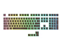 Ranked Pudding PBT Keycaps | 112 Double Shot