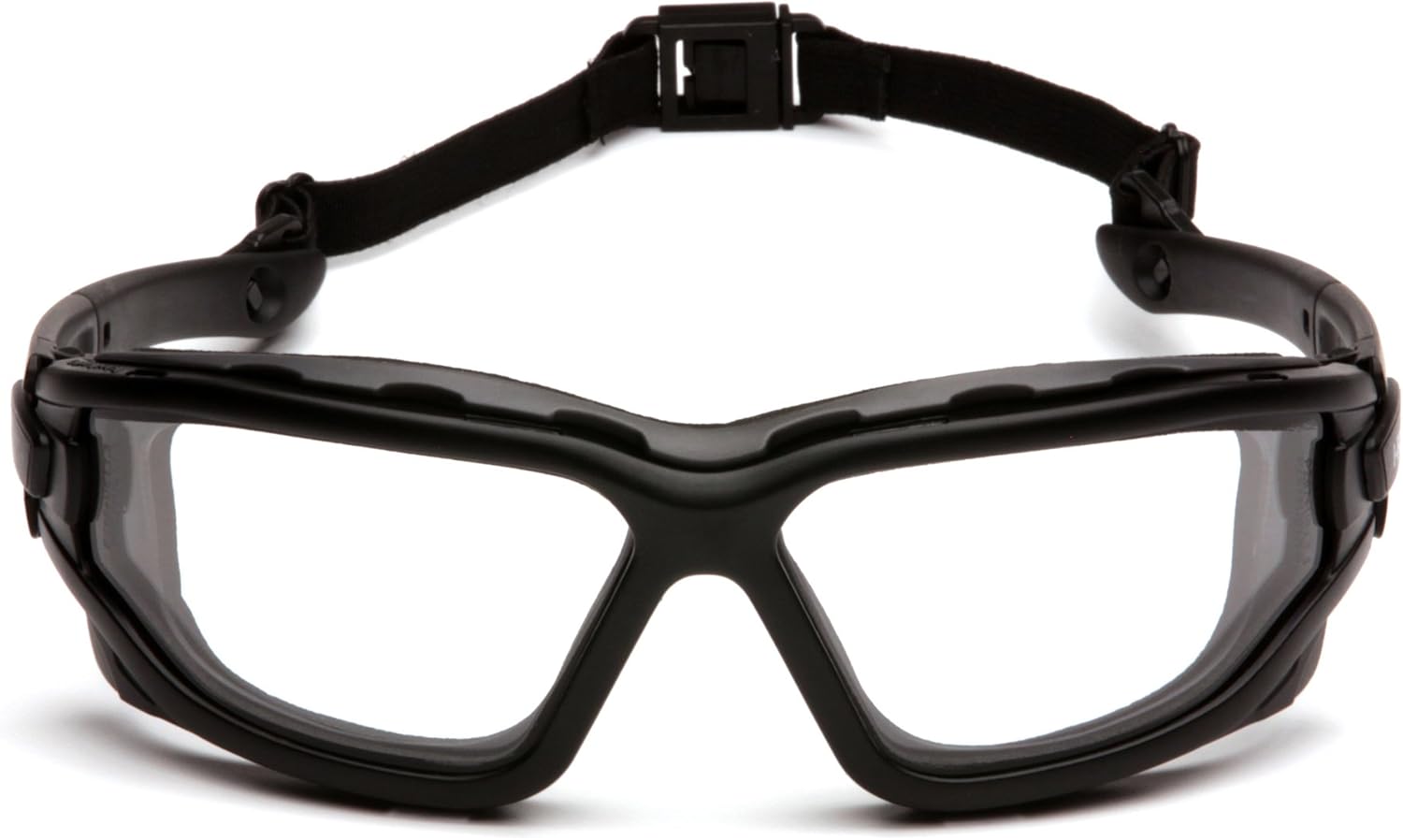 Pyramex I-Force Sporty Dual Pane Anti-Fog Goggle, Black Frame/Clear Anti-Fog Lens: Sports & Outdoors